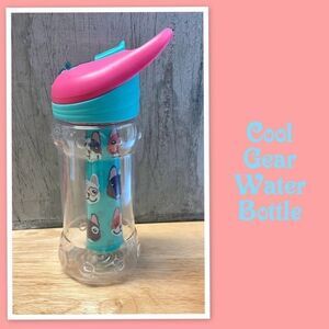 Cool Gear Child Dog Print Water Bottle, 14 Oz Water Bottle